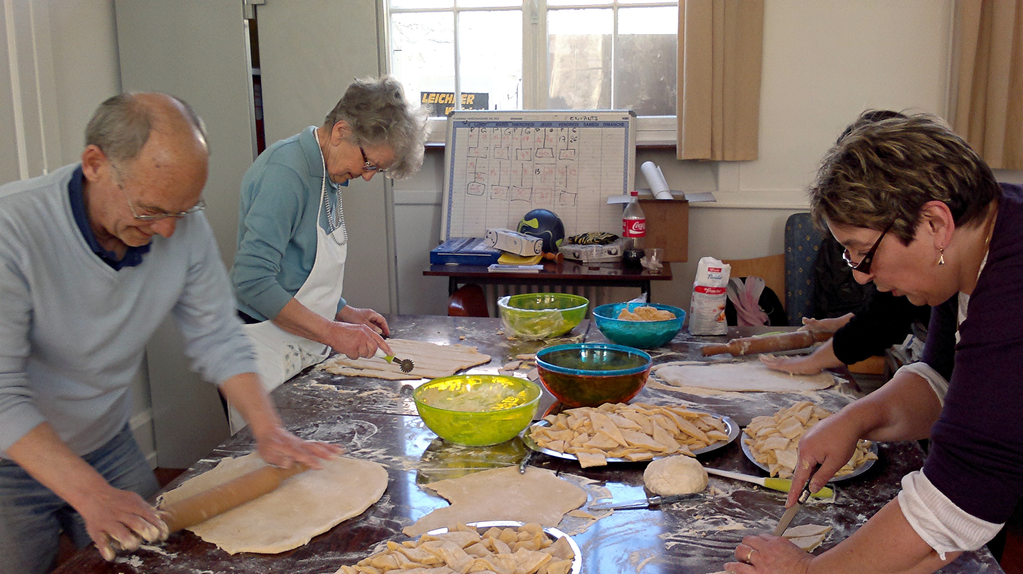 Ils ont mis la main à la pâte !
