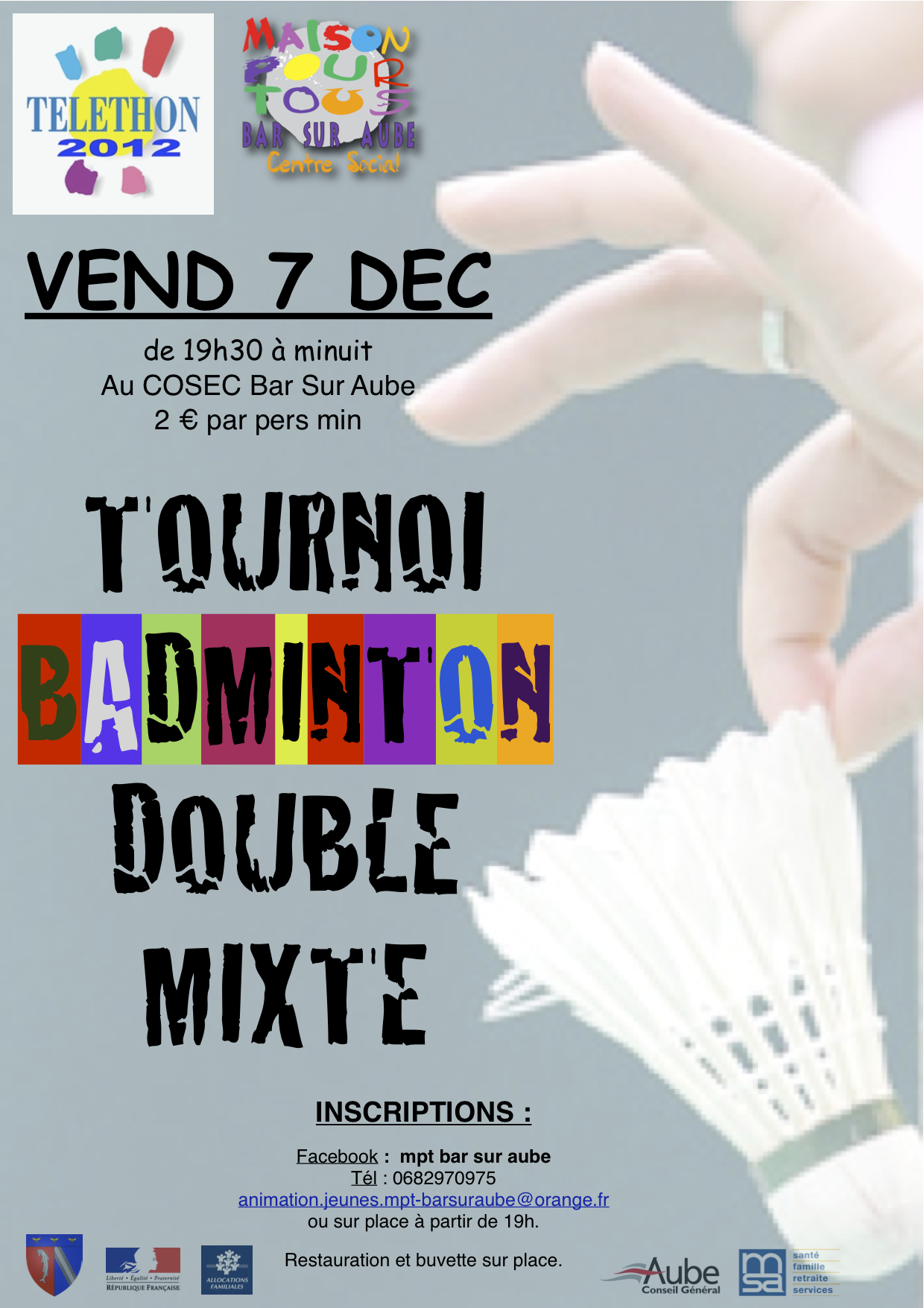 La MPT se mobilise pour le TELETHON 2012