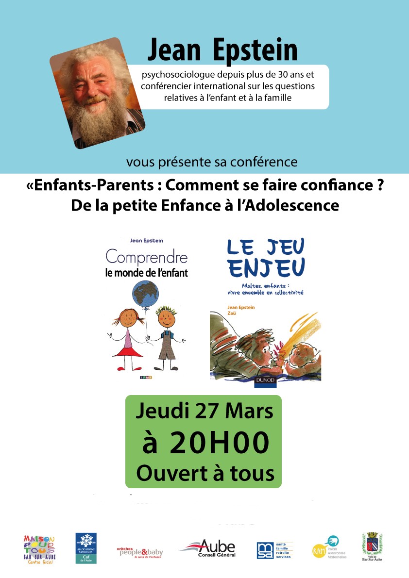 Changement de lieu de la Conférence Jean Epstein