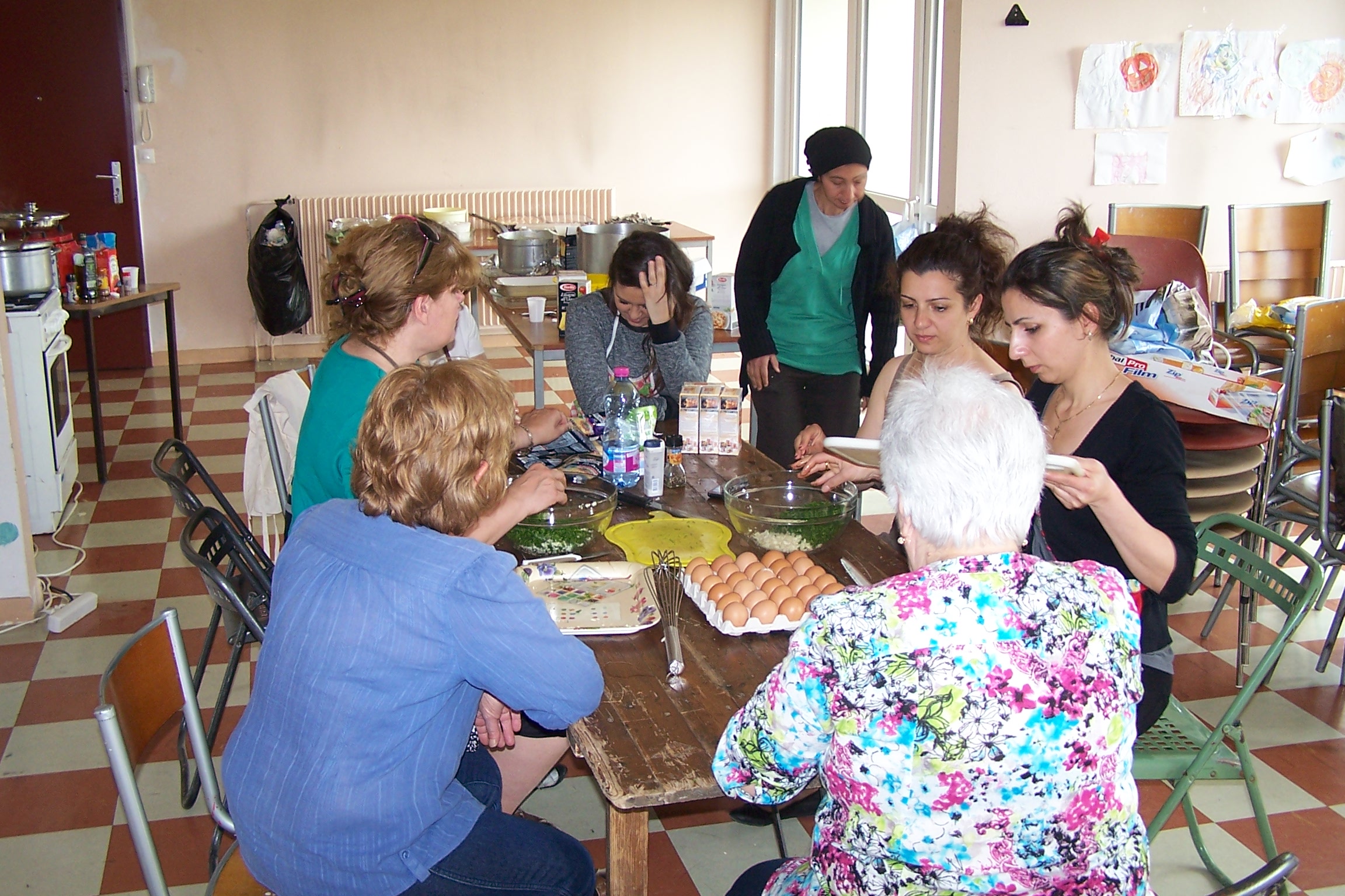 Quelle belle journée ! quelle belle soirée ! avec les habitants