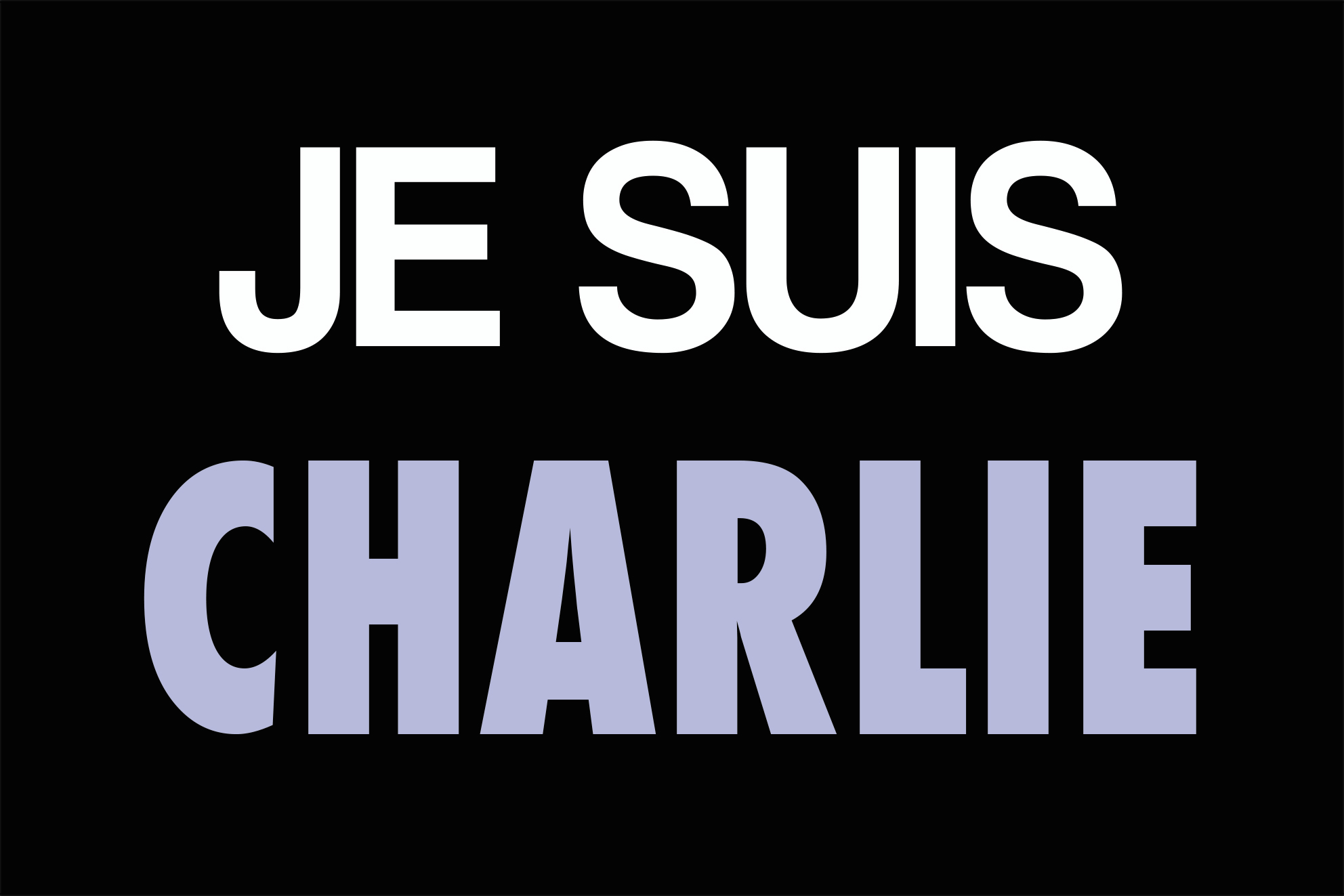 Communiqué de notre confédération. #JesuisCharlie