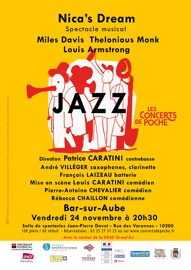 Les concerts de poche – Nica&rsquo;s Dream (24/11/2017 à 20h30)