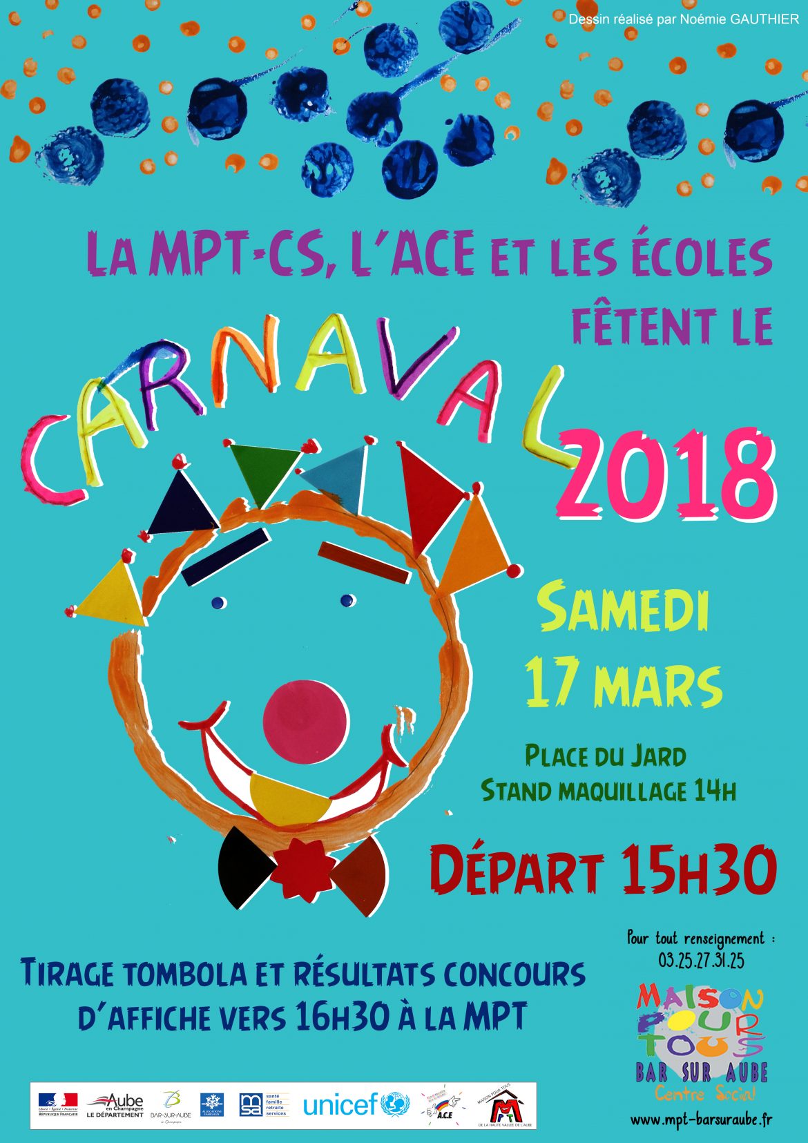 [BÉNÉVOLAT] Carnaval 2018