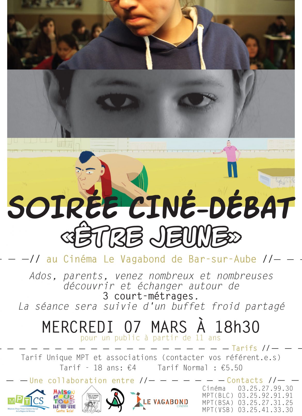 Soirée Ciné-débat : « Être jeune »