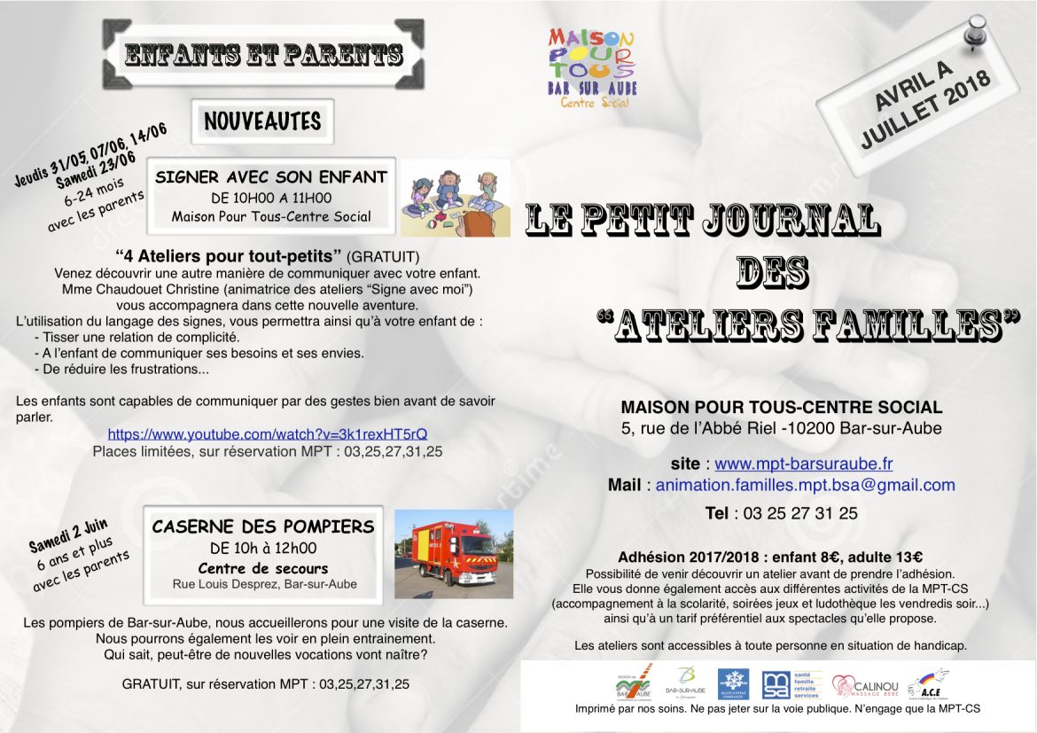 les Ateliers Familles