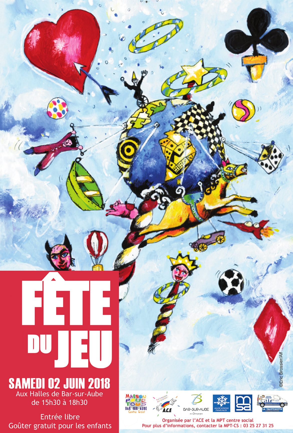 La Fête du Jeu – Samedi 02 juin entre 15h30 et 18h30 sous les Halles !