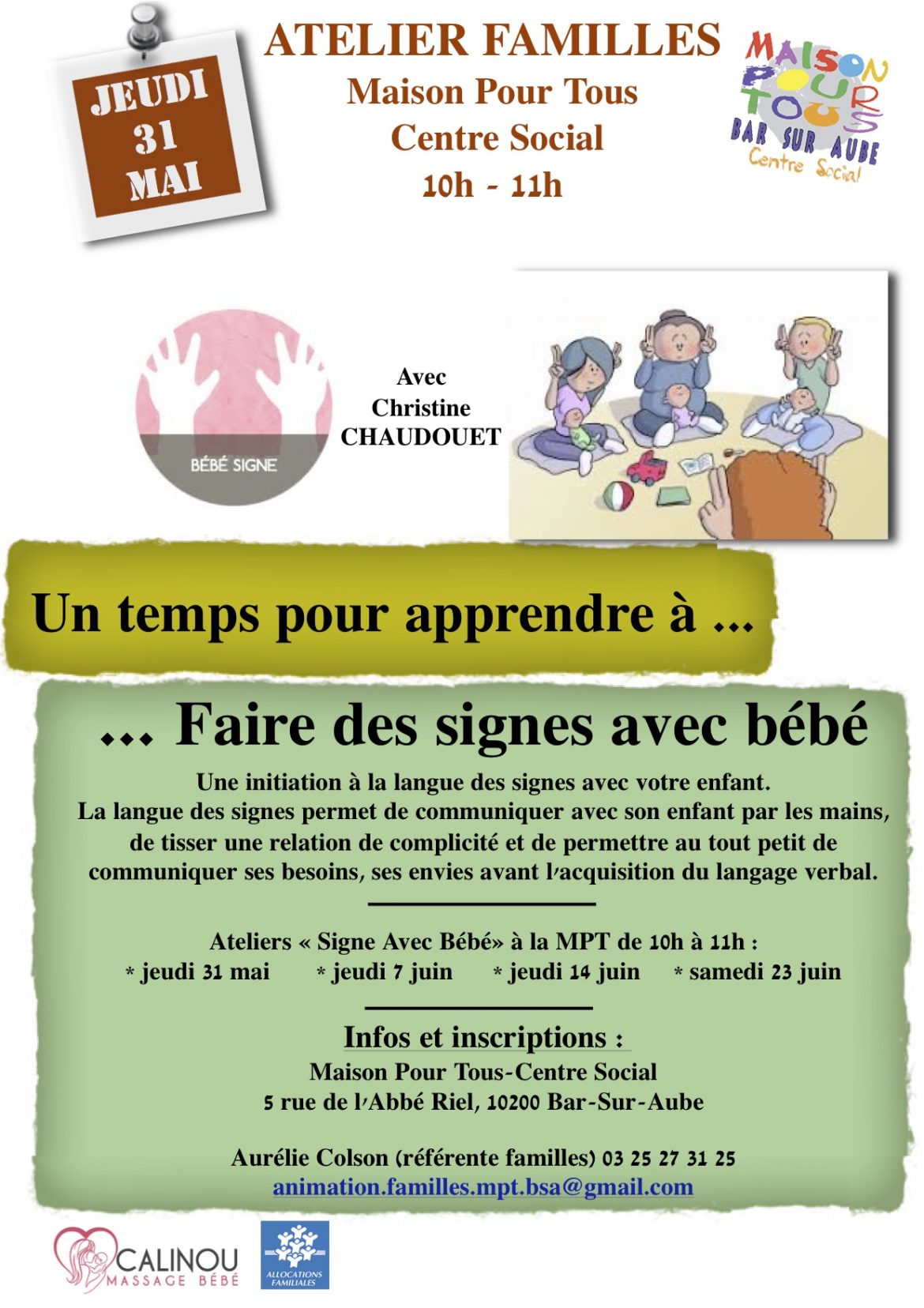 Apprendre la langue des signes avec son bébé