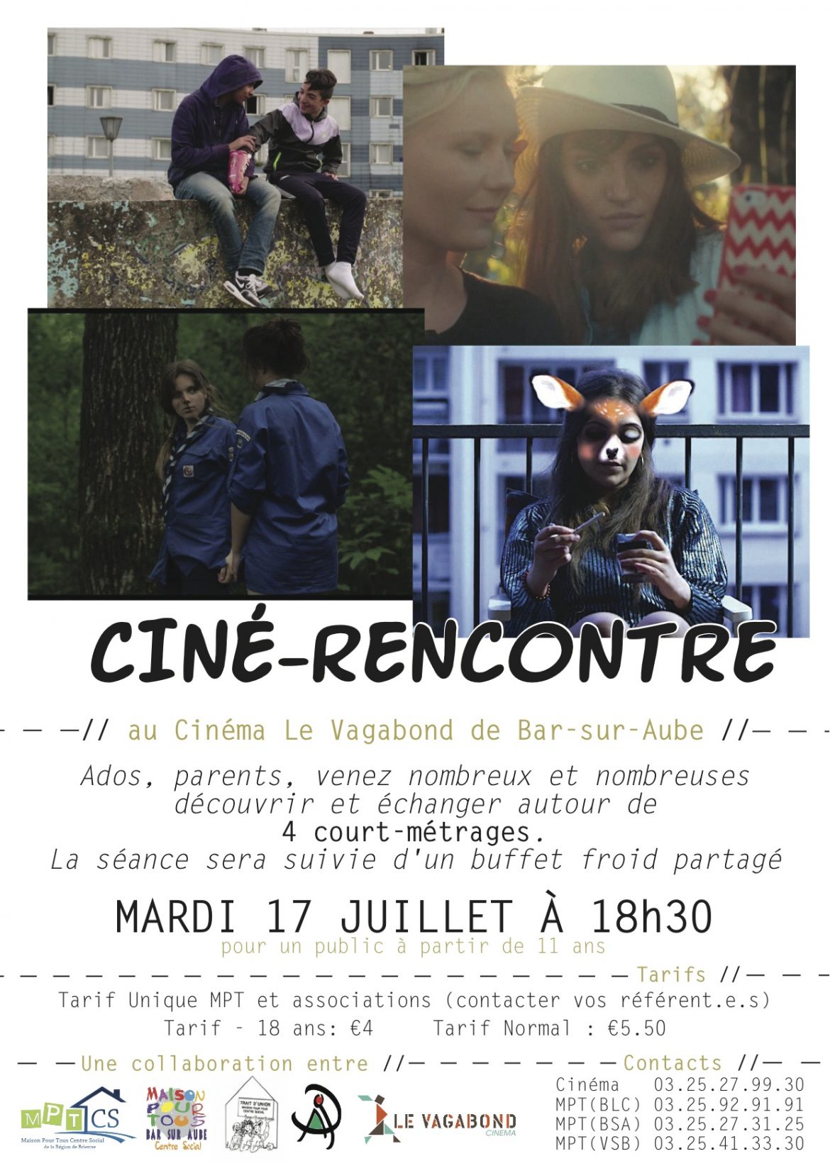 soirée ciné/rencontre spéciale ados/parents