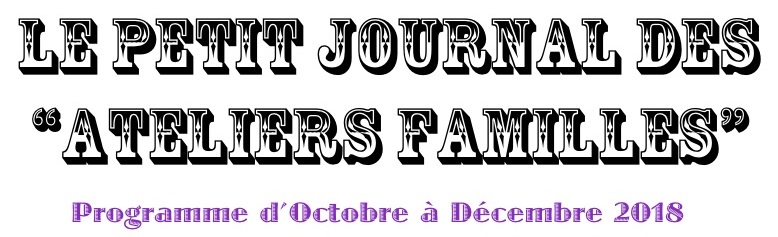 Ateliers familles