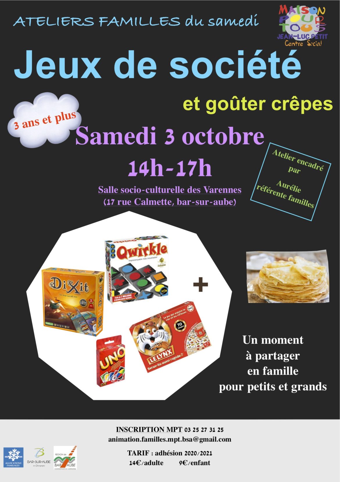 ateliers familles du samedi