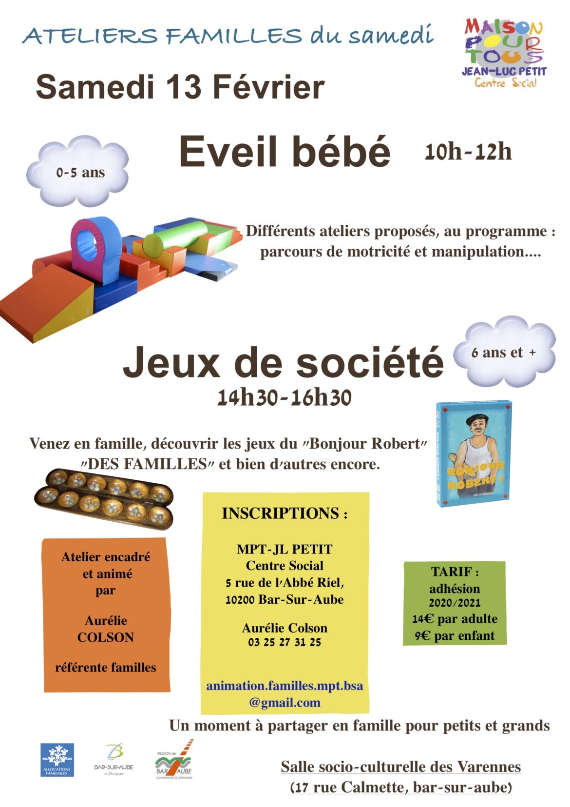 ateliers familles du samedi