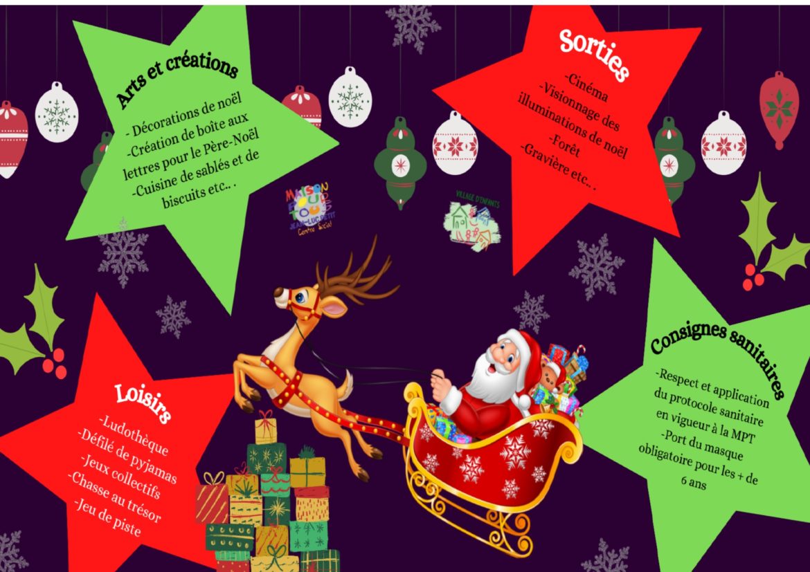 Programme des vacances.