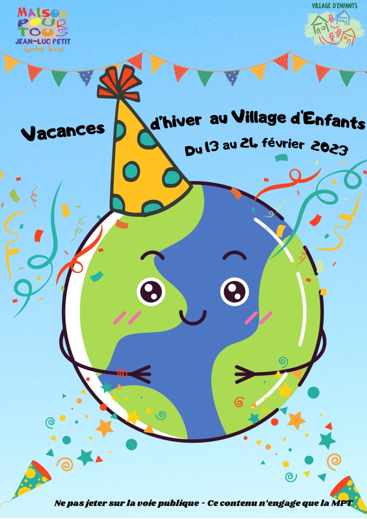 Programme des vacances d’hiver 3/11 ans