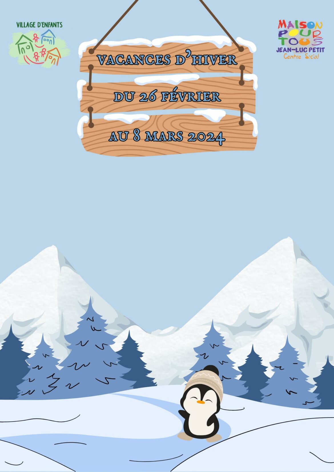 Vacances d’hiver au Village d’enfants