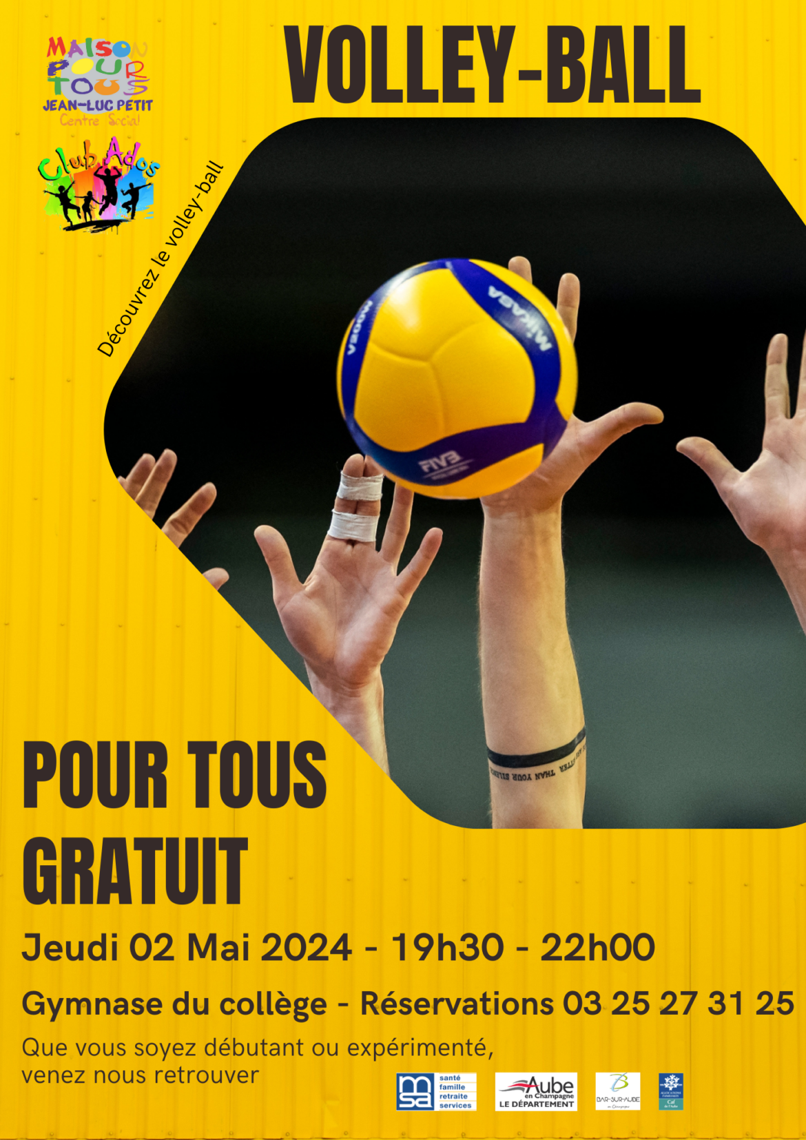 Tournoi Volley Tout Public