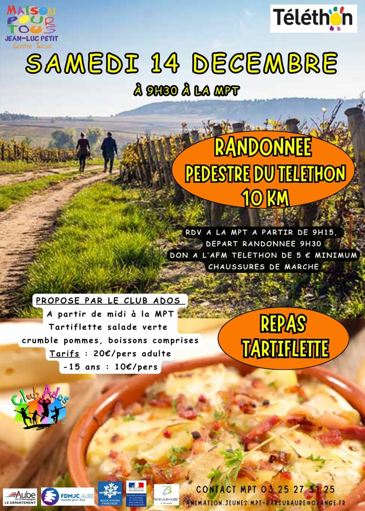 Randonnée pédestre du Téléthon